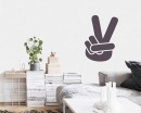 Victory Sign Nursery Vinyl Decal Children Sticker